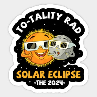 Total Solar Eclipse, 2024 Solar Eclipse, Funny Solar Eclips Sticker